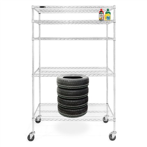 Shelving.com 5-Tier Garage Tire Storage - 21"d x 48"w x 76"h - image 1 of 2