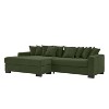 CAVINAS 111" L-Shaped Sectional Sofa,3-Seater Cloud Couch Sectional,Oversized Chaise Lounge with Armrest for Living Room - 2 of 4