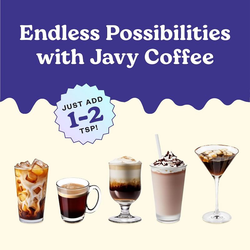 Javy Cold Brew Decaf Coffee Concentrate - Medium Roast, Unsweetened & Sugar-Free - 6oz, 5 of 9