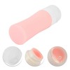 Unique Bargains Portable Cylinder Silicone Pump Bottle Pink 1 Pc - 3 of 4
