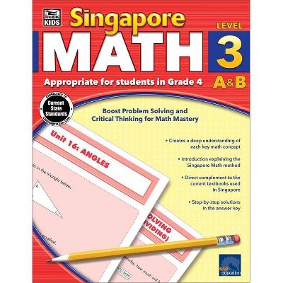 Singapore Math, Grade 4 - (Paperback)