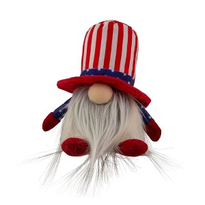 Northlight Lighted Americana Boy Patriotic Gnome - 6.75" - 1 of 4
