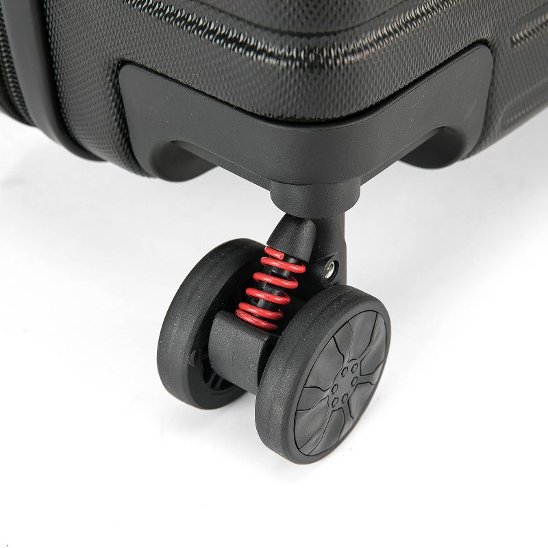 InUSA Deep Lightweight Hardside Medium Checked Spinner Suitcase, 6 of 10
