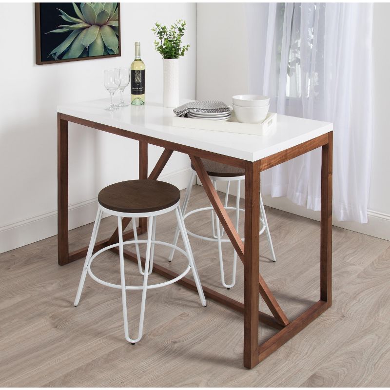 Kate and Laurel Kaya Counter Height Pub Table, 5 of 6