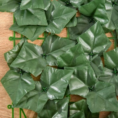 Outsunny 104cm Tall Dark Green Faux Ivy Privacy Fence