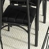 Coucheta 5-Piece Dining Set for Small Spaces with Upholstered Chairs, Sturdy Metal Frame & Space-Saving Design - 3 of 4