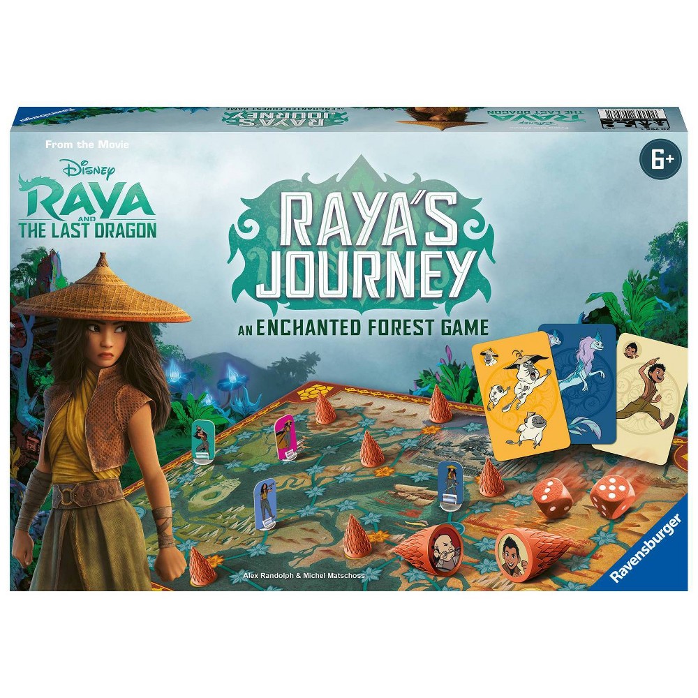Ravensburger Disney Raya's Journey: An Enchanted Forest Family Board Game