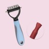 Unique Bargains Pets Grooming Supplies 6.69"x2.76" Blue 1 Pc - 3 of 4