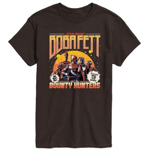 Men's - Star Wars - Boba Fett and the Bounty Hunters Band Short Sleeve Graphic T-Shirt - 1 of 3