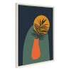 18" x 24" Sylvie Tropical Vase Framed Wall Canvas by Oris Eddu - Kate & Laurel All Things Decor - 2 of 4
