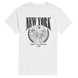 Men's - Marvel - Avengers NYC Short Sleeve Graphic T-Shirt - 1 of 4