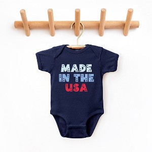 The Juniper Shop Made In The USA Pastel Baby Bodysuit - 1 of 2
