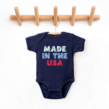 The Juniper Shop Made In The USA Pastel Baby Bodysuit