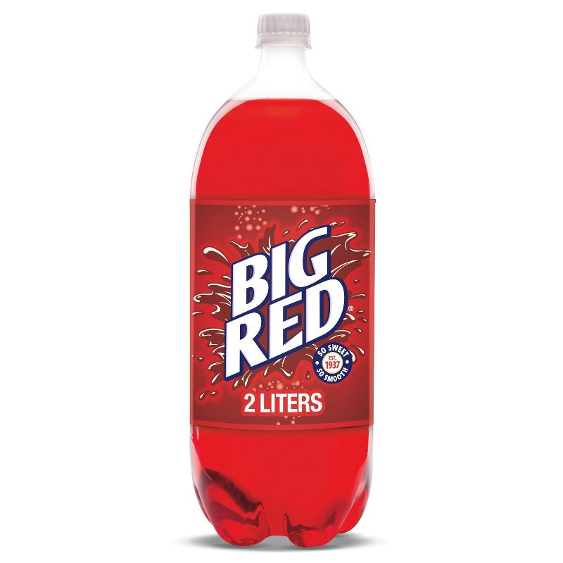 Big Red Soda - 2 L Bottle, 1 of 8