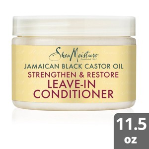 SheaMoisture Jamaican Black Castor Oil Strength & Growth Leave-In Conditioner - 1 of 4