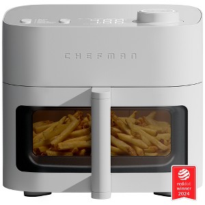 Chefman Crispinator 8-Quart Air Fryer with Powerful, Whisper-Quiet DC Motor & 450°F Max Temp - 1 of 4
