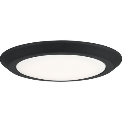 Quoizel Lighting Verge 1 - Light Flush Mount in  Earth Black