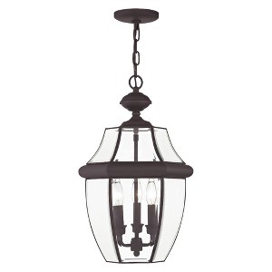 Livex Lighting Monterey 3 - Light Pendant in  Bronze - 1 of 2