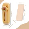 HTUTWOO 5 Pcs Bread Retractable Erasers, Cute Food Rubber Push-Pull Eraser Kawaii Bread Pencil Erasers, for Boys Girls, Back to School - 2 of 4
