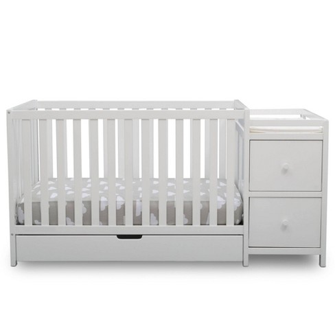 Sorelle Princeton 4 In 1 Convertible Crib With Changer Espresso Black Baby Cribs Cribs Crib And Changing Table Combo