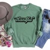 Simply Sage Market Women's Graphic Sweatshirt Reto Thankful - 2 of 2