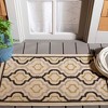 Courtyard Brookstone CY7938 UV & Stain Resistant Non-Shedding Power Loomed Indoor/Outdoor Rugs - Safavieh - 2 of 4
