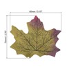 Unique Bargains Wedding Party Thanksgiving Halloween Decoration Autumn Artificial Maple Leaves - 2 of 4