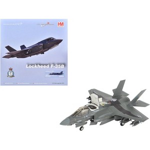 Lockheed F-35B Lightning II Aircraft "VMFA-242 Bats, Iwakuni, Japan" (2024) US Marine Corps 1/72 Diecast Model by Hobby Master. - 1 of 4