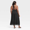 Women's Tie Neck Maxi Dress - A New Day™ - 2 of 3