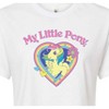 Women's - My Little Pony - Rainbow Heart Cropped Graphic T-Shirt - 2 of 4