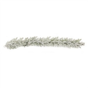 Flocked Pine Garland 6'L - 1 of 2