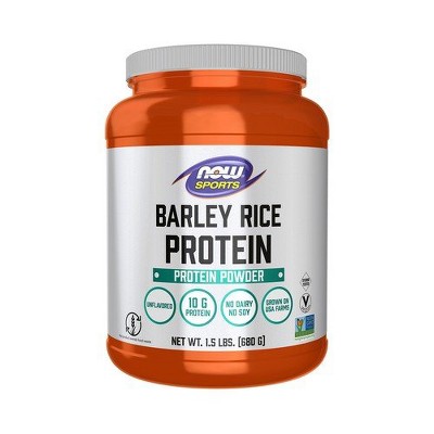 Barley Rice Protein Powder by Now Foods  -  1.5 lbs Powder