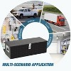 Heavy Duty Aluminum Tool Box Pick Up Truck Bed RV Trailer Toolbox Waterproof Square Storage Organizer with Side Handle,Lock with Keys - 4 of 4