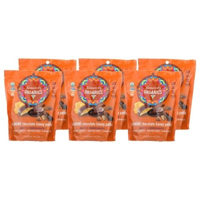 Heavenly Organics Almond Chocolate Honey Patties - Case of 6/4.66 oz