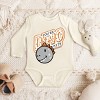 The Juniper Shop SmileyWorld You're Dino-Mite Long Sleeve Bodysuit - NB - Natural - 3 of 4