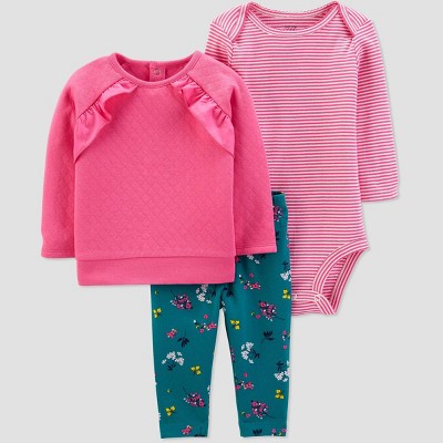 baby girl top and bottom sets