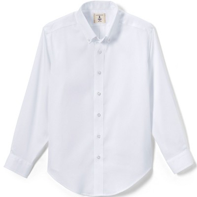 boys husky white dress shirt