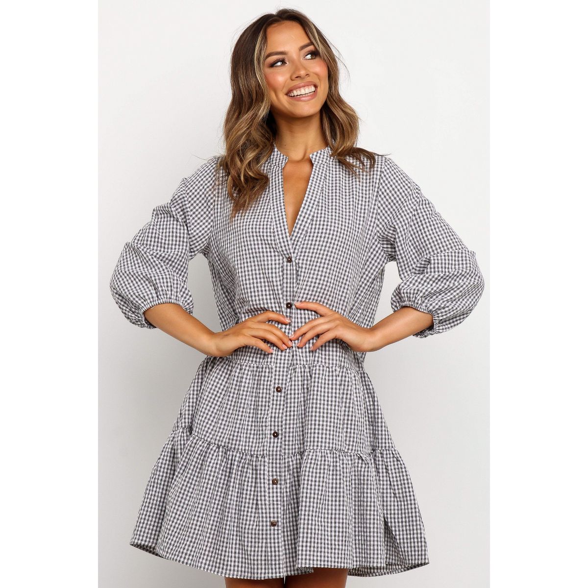 Petal and Pup Womens Daria Dress - Black S/M - thumbnail 2