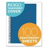 TOPS Color Notebook Blue Cover 8 1/2 x 5 1/2 White 100 Sheets 73506 - 2 of 4