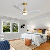 GDFStudio Motson 48" Modern Wood Ceiling Fan with Remote and 3CCT LED Light - 2 of 4