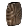 Decorative Ceramic Vase - Sculptural Form for Bedroom, Table, Living Room, or Office Accent - Minimalist Flower Vase Look for Modern House Interiors - 4 of 4