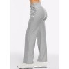 Peloton Women's Dreamblend Mid Rise Full Length Pant, Light Heather Grey - 2 of 4