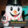Christmas Snowman, LED lights to create a jolly and eye-catching effect - 4 of 4
