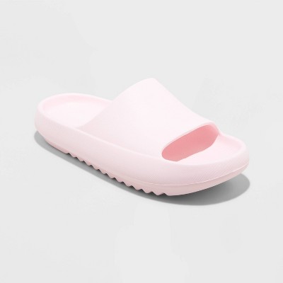 Women's Mad Love Star Slide Sandals - Pink 8
