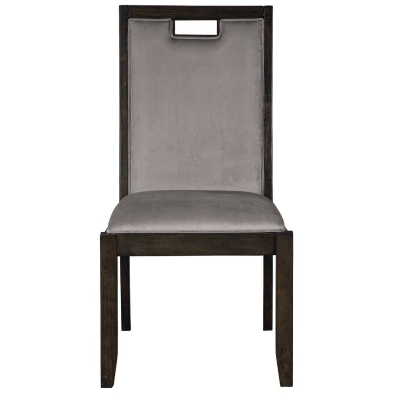 Set of 2 Hyndell Dining Room Chair Dark Brown - Signature Design by Ashley, 3 of 9