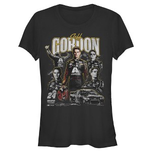 Juniors Hendrick Motorsports Jeff Gordon Racing Car 24 Collage T Shirt - 1 of 4