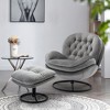 ATJafurn Accent chair TV Chair Living room Chair with Ottoman - 3 of 4