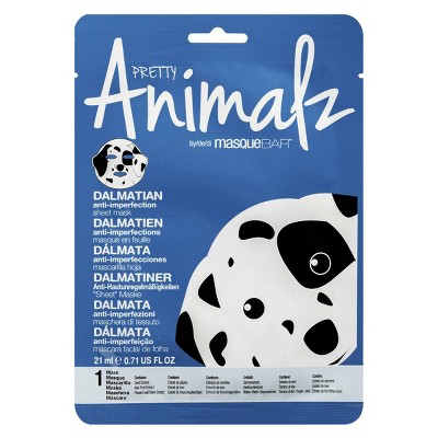 Masque Bar Pretty Animalz Dalmatian Sheet Mask - 0.71 fl oz