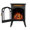 R.W.FLAME Electric Fireplaces, 1500W Infrared Electric Stove Heater, Efficient Heating, 3D Realistic Flame, Remote Control, 8H Timer,5100 BTU - 2 of 4