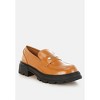 Gleam Stride Faux Leather Chunky Loafers Women - 2 of 4